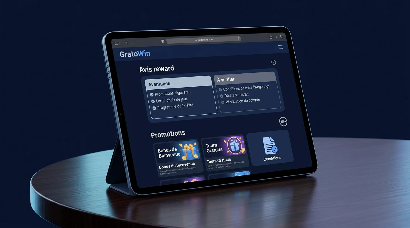 Notre avis sur les bonus GratoWin