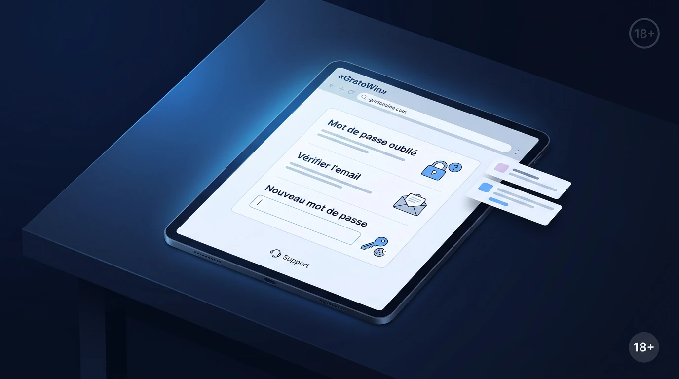 Réinitialiser le mot de passe / problèmes de connexion