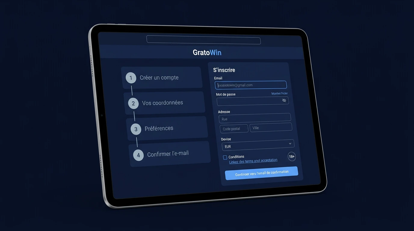 Comment faire une inscription Gratowin
