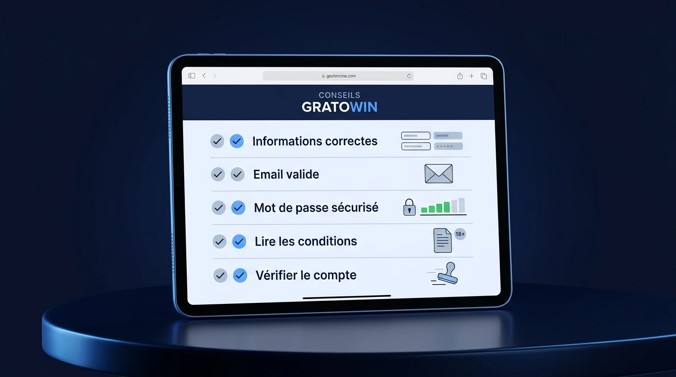 Conseils pour réussir votre inscription